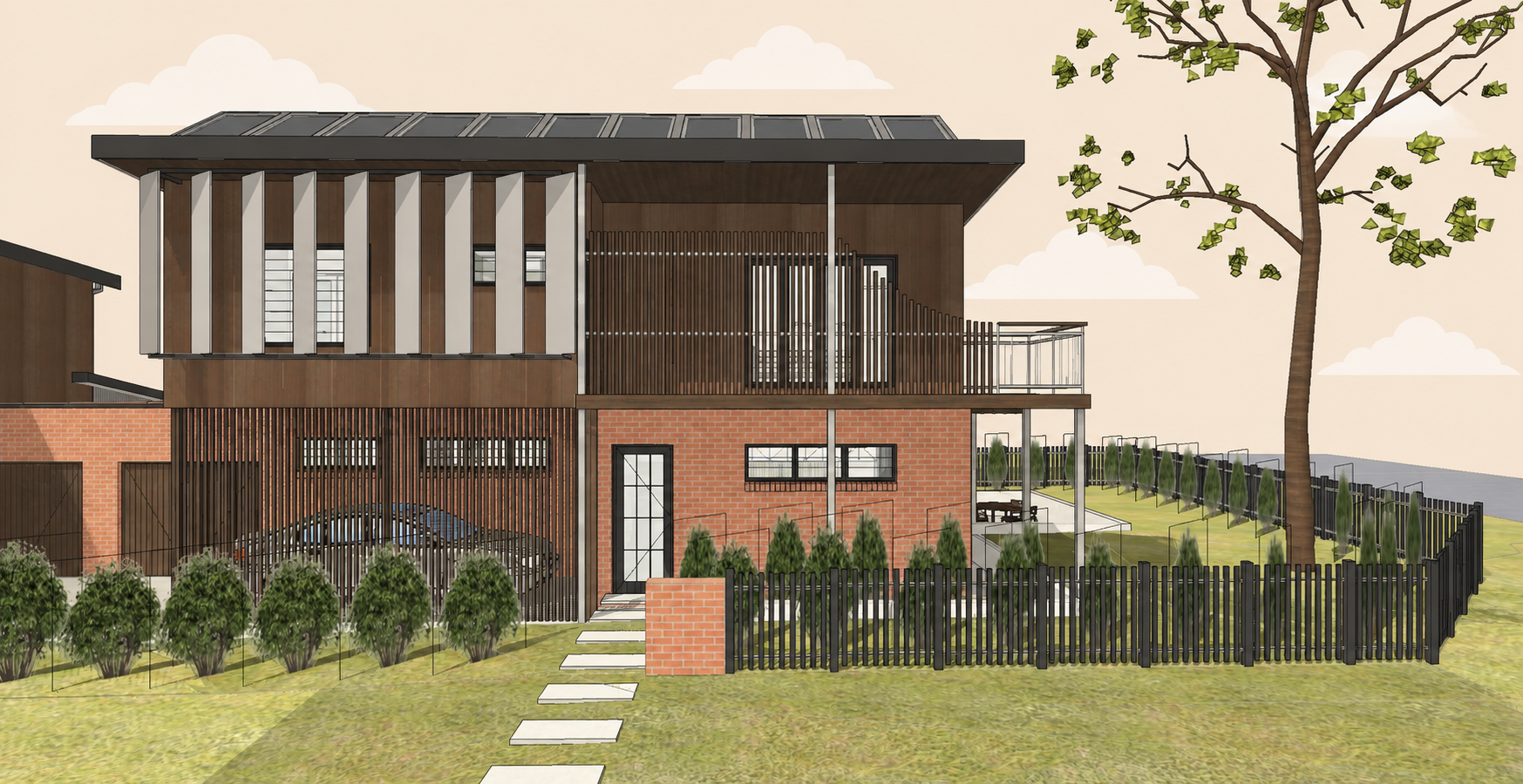 Casey’s Project B — front entry